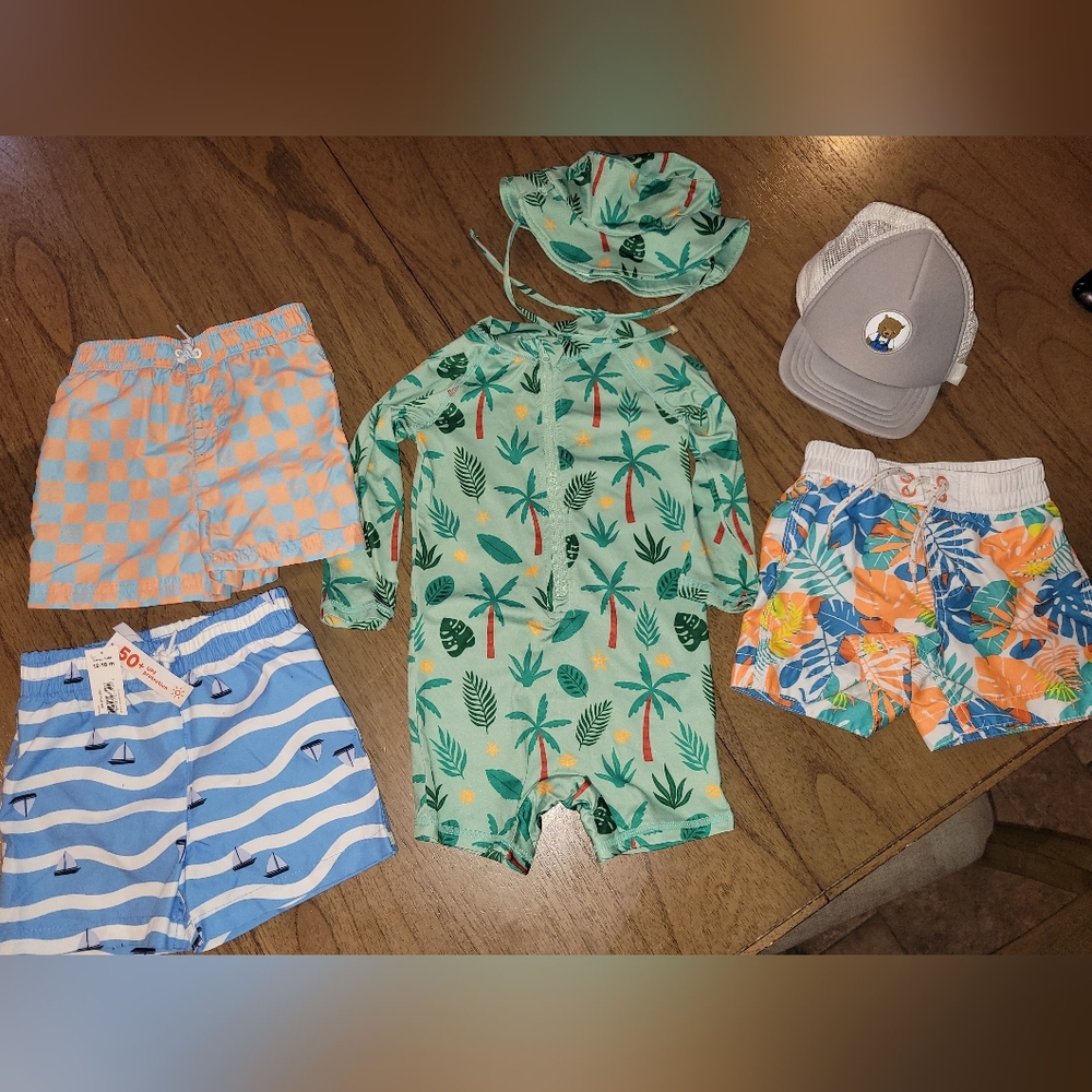 12-18M Swim/Summer Bundle - Baby Boy